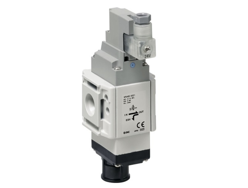 SMC FÜHRT EINE FERNGESTEUERTE LÜFTUNGSLÖSUNG EIN: DAS ELEKTRISCHE UMSCHALTVENTIL VP546E/746E MIT MODULAREM DESIGN